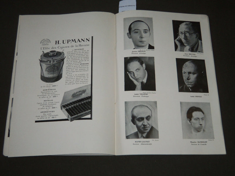 1937 JULY 30 LE VRAY MISTERE DE LA PASSION FRENCH PROGRAM - ST 5125