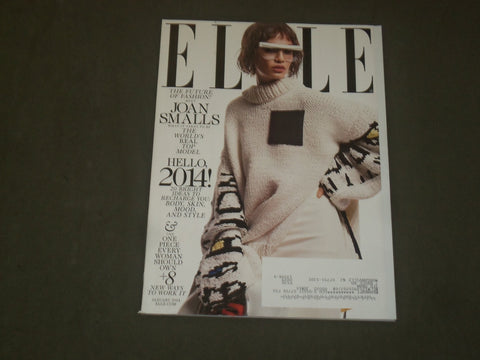 2014 JANUARY ELLE MAGAZINE - JOAN SMALLS COVER - B 1783