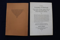 1932-1934 THE PITTSBURGH RECORD - UNIVERSITY OF PITTSBURGH - LOT OF 8 - O 3462