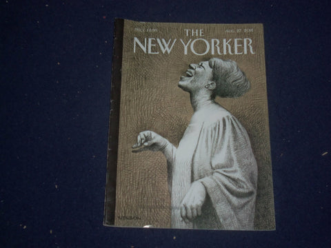 2018 AUGUST 27 THE NEW YORKER MAGAZINE - ILLUSTRATED COVER - NY 2297
