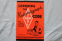 1951-1963 LEARNING THE RADIOTELEGRAPH CODE - LOT OF 2 - SOFTCOVER BOOKS - K 3264