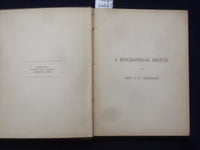 1879 MRS. CATHERINE BARRLETT SEABURG -A BIOLOGICAL SKETCH HARDCOVER BOOK - K 208