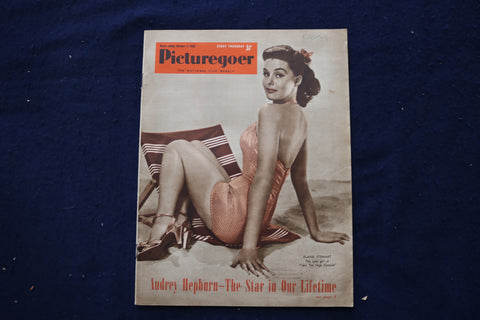 1953 OCTOBER 3 PICTUREGOER MAGAZINE - ELAINE STEWART COVER - E 23686