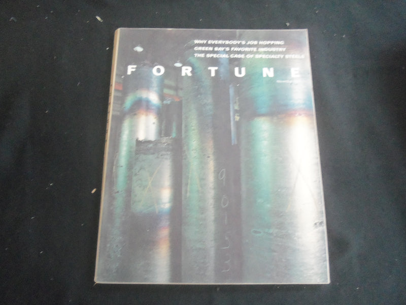 1968 NOVEMBER FORTUNE MAGAZINE - WHY EVERYBODY'S JOB HOPPING - F 835