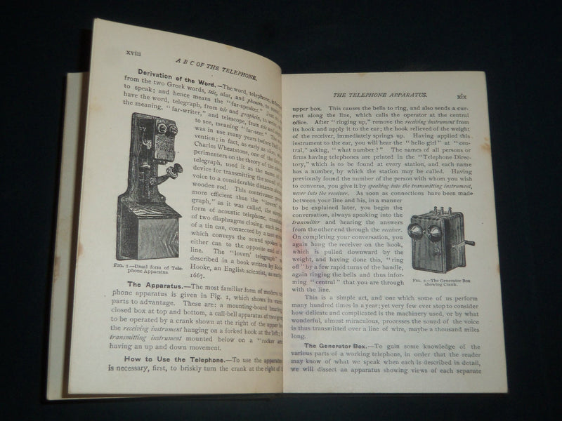 1904 ABC OF THE TELEPHONE BOOK BY JAMES E. HOMANS - SECOND REVISED EDN - KD 5465