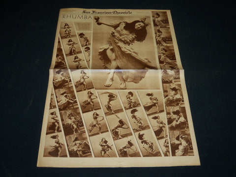 1937 MARCH 7 SAN FRANCISCO CHRONICLE ROTO - WORLD WAR PROPAGANDA - NP 5097