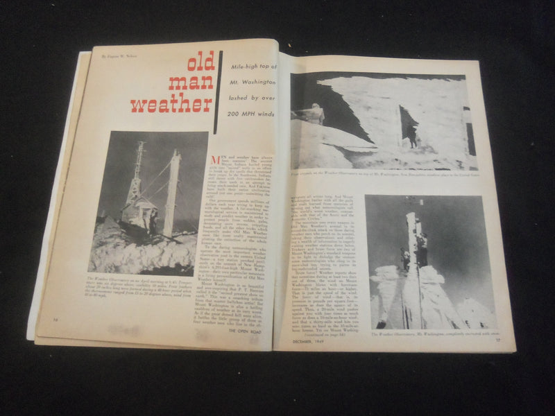 1949 DECEMBER OPEN ROAD MAGAZINE - HOWARD CANN, COACH OF THE YEAR - B 5530L