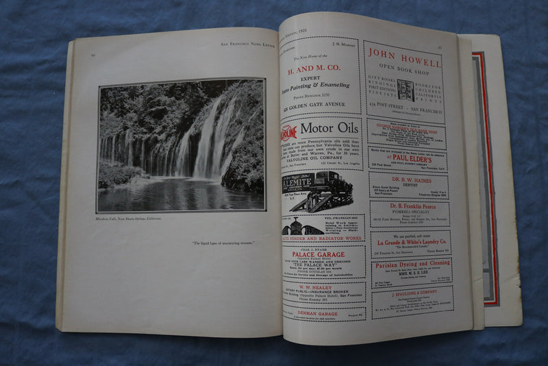 1925 SAN FRANCISCO NEWS LETTER MAGAZINE- CHRISTMAS EDITION - SP 4785C