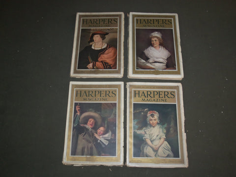 1924 HARPER'S MONTHLY MAGAZINE - LOT OF 8 - STORIES & ILLUSTRATIONS - WR 950B