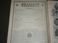 1927 SEPT THE AMERICAN LEGION MAGAZINE - HOWARD CHANDLER CHRISTY COVER - ST 4877