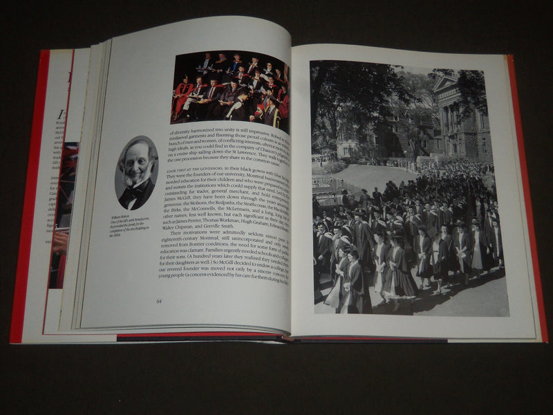 1991 MCGILL A CELEBRATION HARDCOVER BOOK - GREAT PHOTOS - I 1097