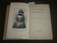 1908 WORCESTER ENGLAND AND WORCESTER MASSACHUSETTS SIGNED BOOK - J 7105