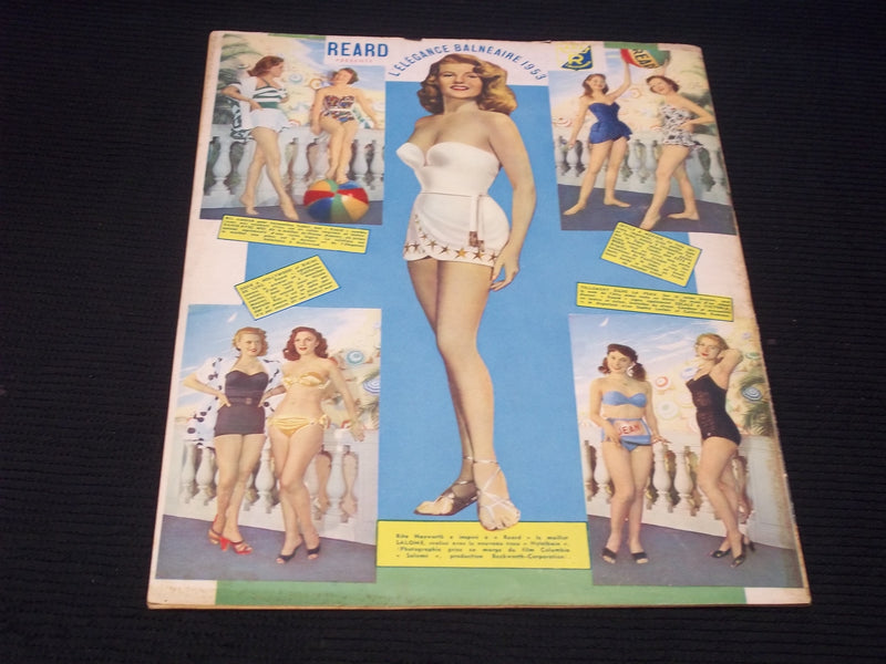 1953 APRIL 17 CINEMONDE MAGAZINE - ROC KEYES SANSON TCHERINA COVER - E 24821