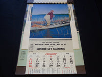 1958 SUPERIOR GIFT LINE HANGERS CALENDAR SALESMAN SAMPLE SHEETS BOOK - C 6