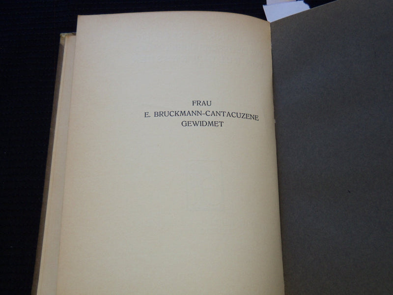 1903 PLATONS GASTMAHL INS DEUTSCHIE UBERTRAGREN GERMAN BOOK - KD 7811