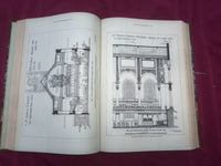 1916 JAN-DEC THE BUILDER U. K. MAGAZINE BOUND VOLUMES - 2 VOLS - FOLD OUTS- C 38