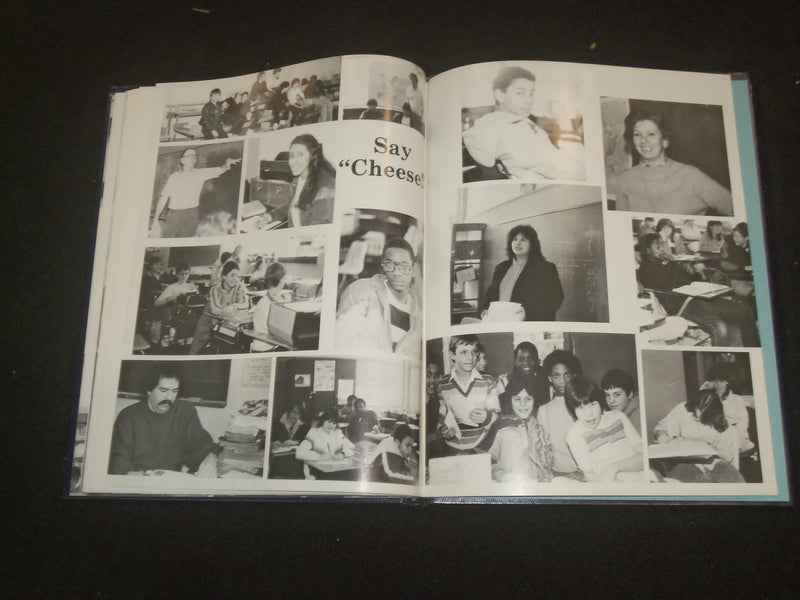 1985-1986 BITBURG MIDDLE SCHOOL YEARBOOK- RHINELAND-PALATINATE, GERMANY- YB 2111