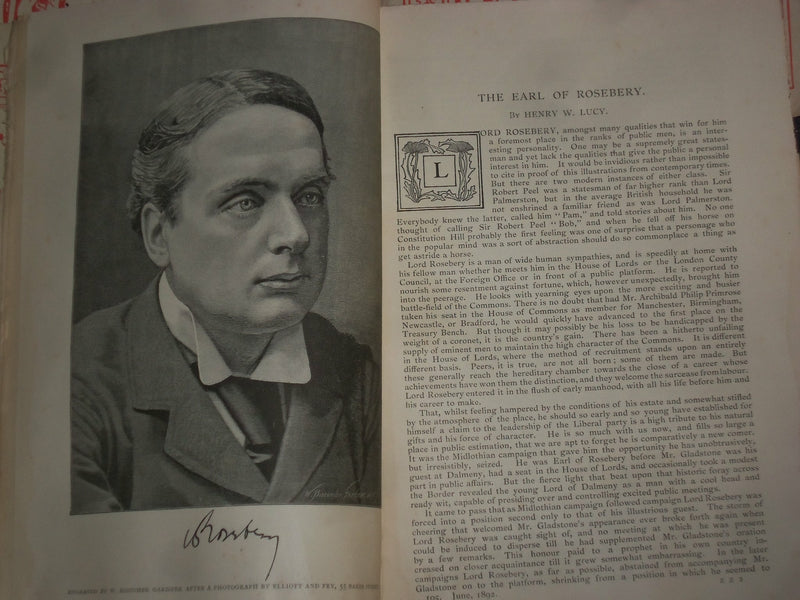 1892 THE ENGLISH ILLUSTRATED MAGAZINE - LOT OF 12 - COMPELTE YEAR - WR 1158N