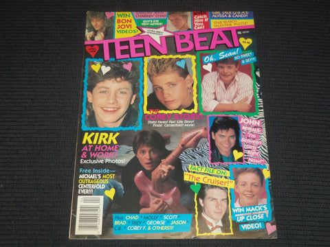 1988 APRIL TEEN BEAT MAGAZINE - MICHAEL J. FOX COVER - E 14889