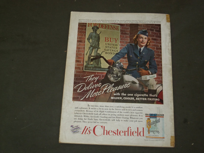 1942 JULY SCREEN ROMANCES MAGAZINE - ANN SHERIDAN & DENNIS MORGAN COVER - M 107