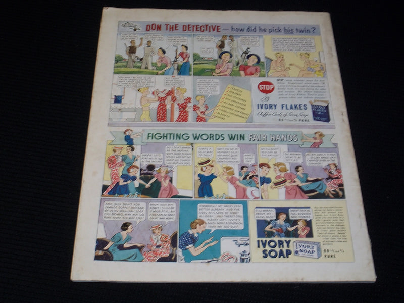 1936 AUGUST MCCALL'S MAGAZINE - NEYSA MCMEIN BEAUTIFUL FRONT COVER - E 1047