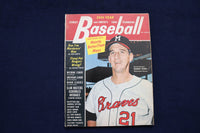 1964 STREET AND SMITH'S BASEBALL MAGAZINE - WARREN SPAHN COVER - E 11796