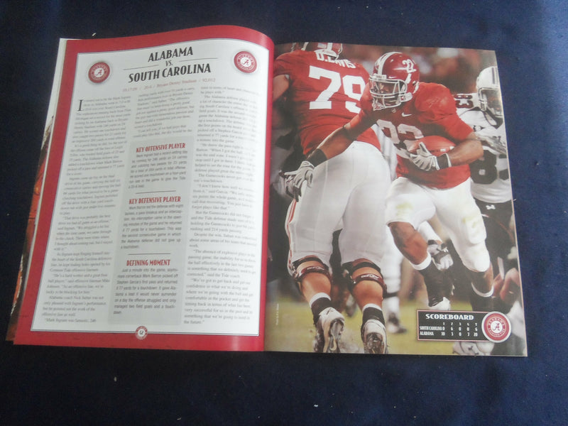 2009 LINDY'S SPORTS PRESENTS MAGAZINE - UNIV ALABAMA - SEC CHAMPIONS - SP 1220K