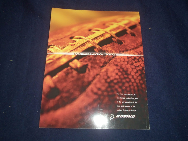 2008 SEP 20 AIR FORCE VS UNIVERSITY OF UTAH FOOTBALL PROGRAM - ST 1951G