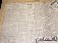 1917 JUNE 15 NEW YORK TIMES - PERSHING WINS GREAT WELCOME FROM PARIS - NT 7796