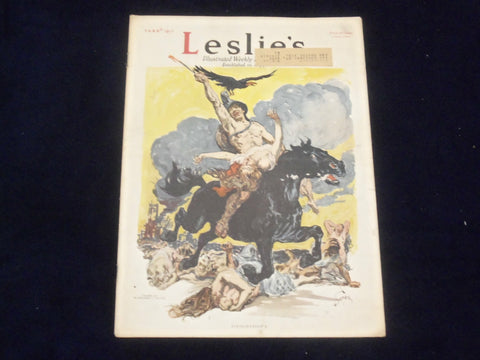 1917 FEBRUARY 8 LESLIE'S WEEKLY MAGAZINE - CIVILIZATION ? - ST 6132