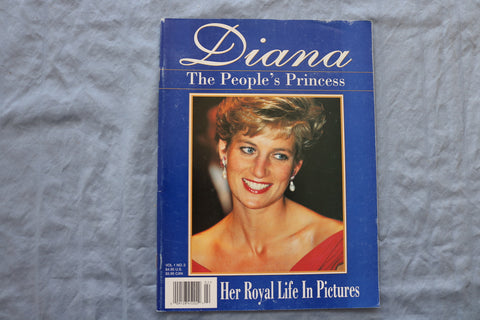 1997 DIANA - THE PEOPLE'S PRINCESS, HER ROYAL LIFE IN PICTURE MAGAZINE- ST 5509Y