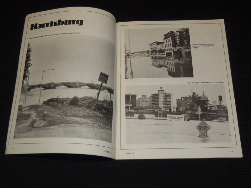 1972 FLOOD '72 SOUVENIR ISSUE - SOFTCOVER BOOK - PENNSYLVANIA - J 8095