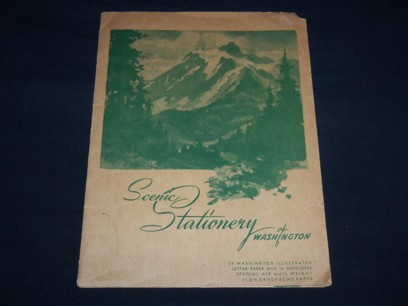 1920'S SCENIC STATIONERY OF WASHINGTON - 14 TOTAL INSIDE - J 8691