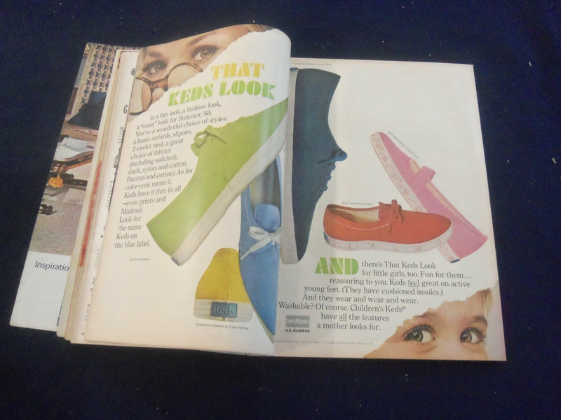 1965 MAY GOOD HOUSEKEEPING MAGAZINE - JULIE ANDREWS COVER AND ARTICLE - F 514E