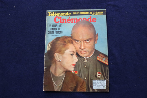 1958 SEP 18 CINEMONDE MAGAZINE - DEBORAH KERR-YUL BRYNNER COVER - E 23969