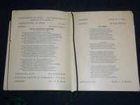 1914 ALFRED CRAMER PUBLIC SCHOOL FLAG RAISING BOOK - CAMDEN NEW JERSEY - J 8522