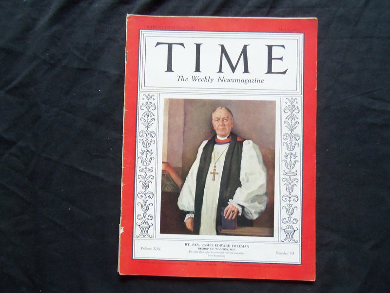 1932 MAY 16 TIME MAGAZINE - EDOUARD HERRIOT - T 321