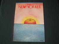 1979 APRIL 9 NEW YORKER MAGAZINE FRONT COVER ONLY - GREAT ART FOR FRAMING
