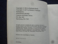 1988-91 FREDERICKSBURG-CHANCELLORSVILLE 2 SOFTCOVER BOOKS -E. STACKPOLE- KD 8195
