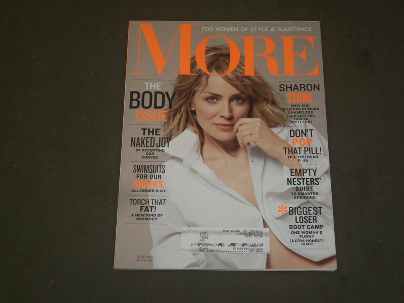 2010 JUNE MORE MAGAZINE - SHARON STONE COVER - B 2307