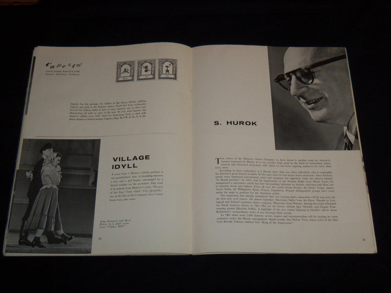 1960 MOISEYEV DANCE COMPANY TOUR BOOK - GREAT PHOTOS - J 8897
