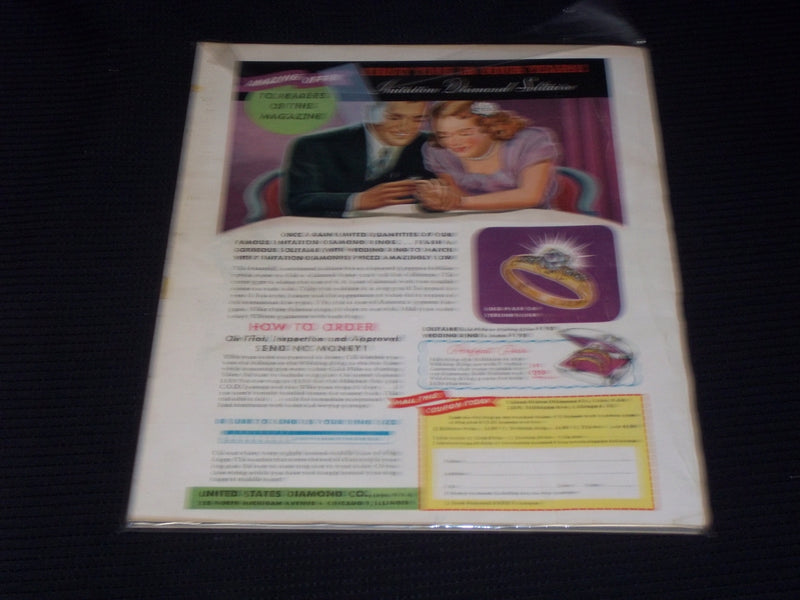 1947 AUGUST SCREEN GUIDE MAGAZINE - MR & MRS CORNEL WILDE FRONT COVER - E 3502
