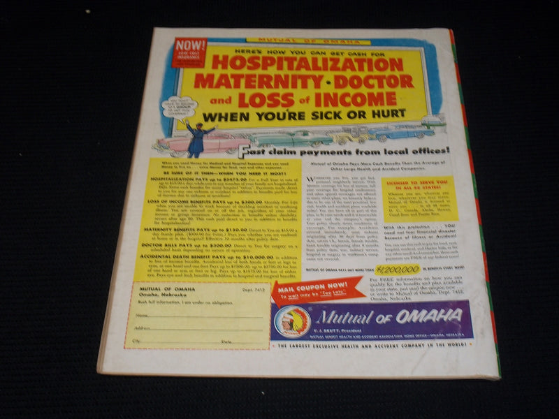 1954 DECEMBER MCCALL'S MAGAZINE - NICE COLOR COVERS & ADS - E 1110