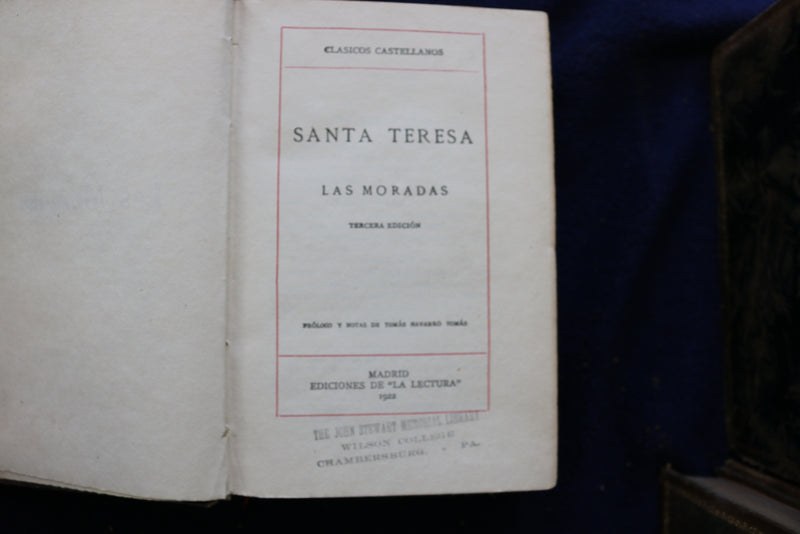1910'S-1920'S CLASICOS CASTELLANOS HARDCOVER BOOKS - SPANISH - LOT OF 19 - KD 40
