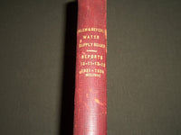 1931-1934 SALEM & BEVERLY WATER SUPPLY BOARD REPORTS 10-13 BOOK - KD 4158