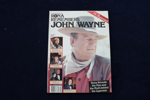 1979 RONA BARRETT'S HOLLYWOOD MAGAZINE - JOHN WAYNE COVER - E 12895