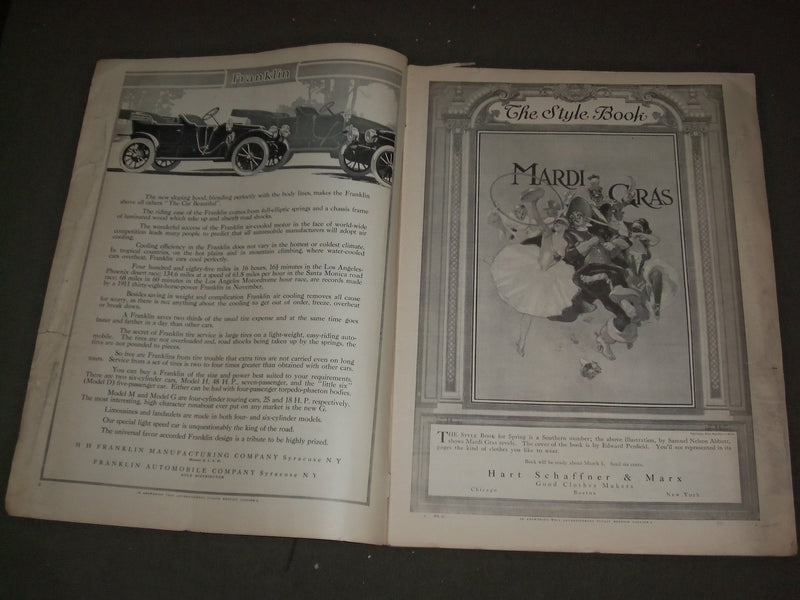 1911 FEBRUARY 25 COLLIER'S MAGAZINE - GREAT ILLUSTRATIONS, ARTICLES & ADS- F 617