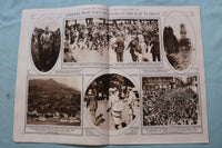 1915 JULY 8 NEW YORK TIMES MID-WEEK PICTORIAL - KAISER WITH HIS AIDE - NP 9144