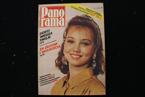 1991 MARCH 17 PANO RAMA MAGAZINE - ANNA WOJTYLO COVER - E 24995
