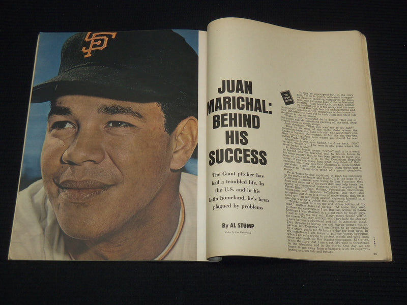 1964 SEPTEMBER SPORT MAGAZINE - MICKEY MANTLE COVER - JUAN MARICHAL - SP 8525